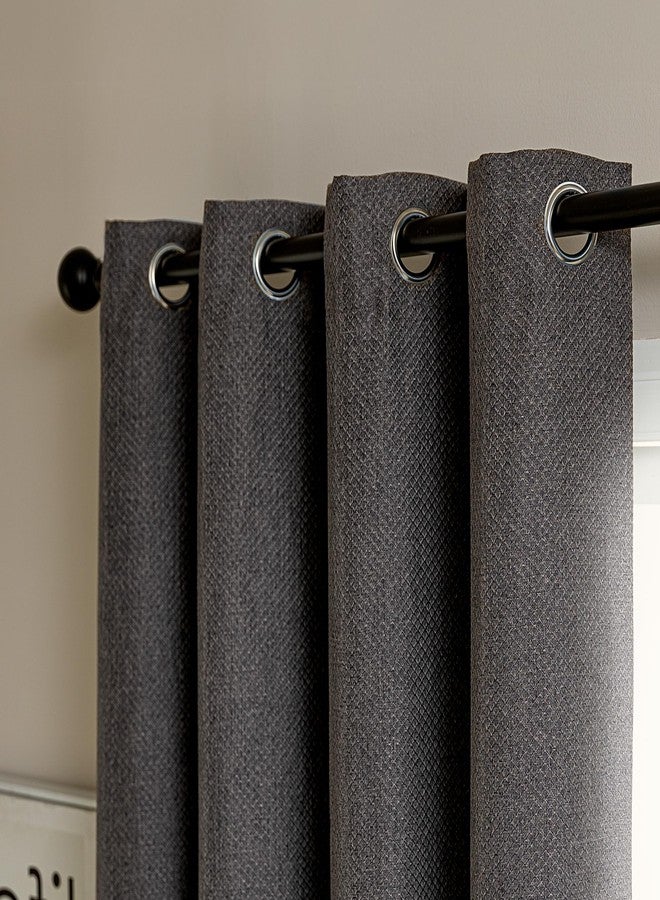 SLEEP ZONE Blackout Curtains for Bedroom and Living Room, Drapes with Thermal Insulation for Room Darkening, 2 Panels Noise Reducing Window Curtains (52 x 63 Inch) - Image 1